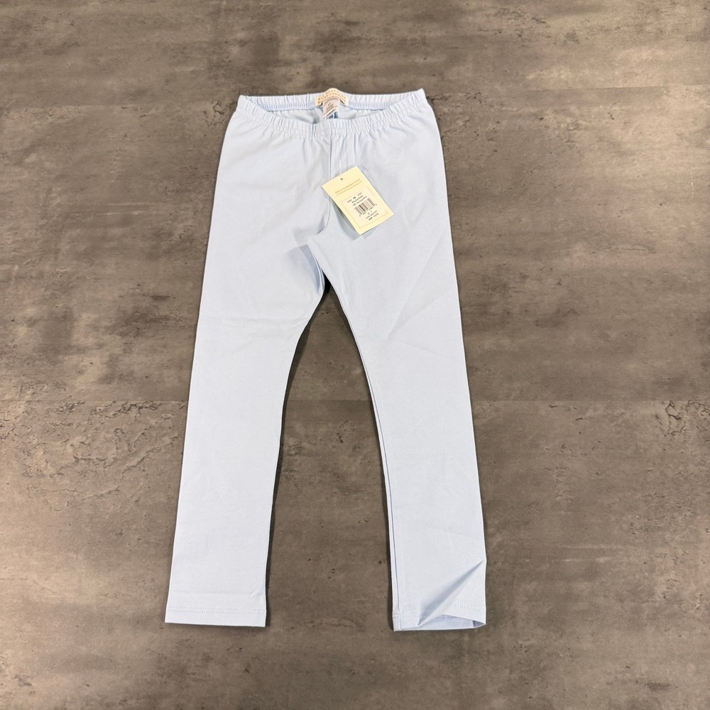 The Beaufort Bonnet Company Leggings Kids 4T Mitzy Blue Blast Buckhead Blue NEW
